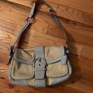 Vintage Coach Double Pocket Soho bag